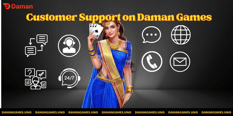 Customer Support on Daman Games