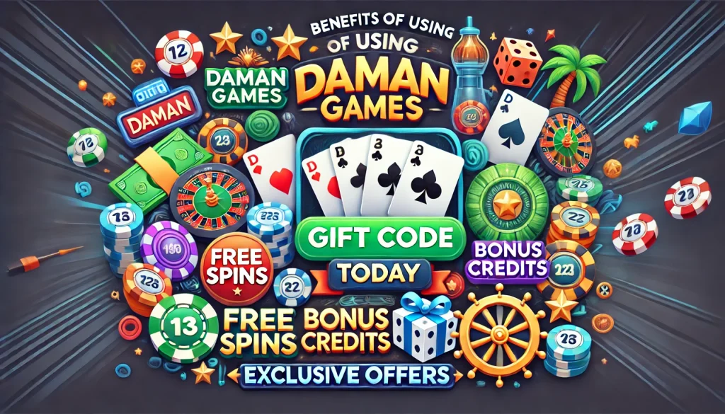 Benefits of Using Daman Games Gift Code Today