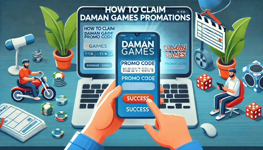 How to Claim Daman Games Promotions?