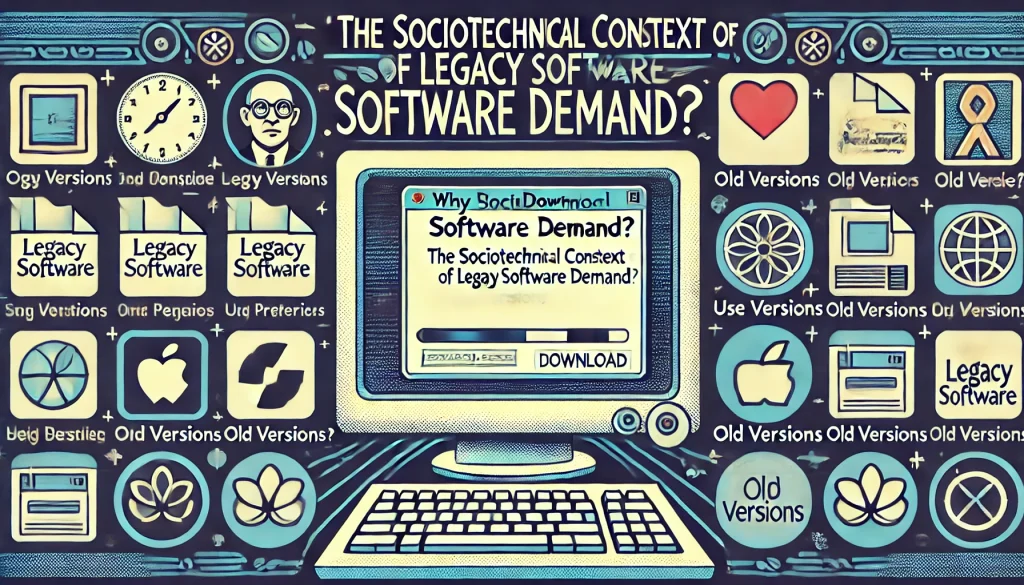 The Sociotechnical Context of Legacy Software Demand